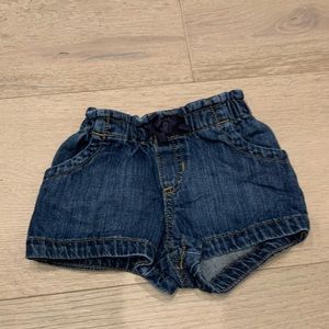 Toddler jean shorts